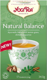 Přírodní rovnováha čaj se Shiitake BIO (17 x 2 g) 34 g - YOGI TEA
